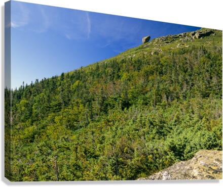 Glen Boulder - White Mountains New Hampshire  Impression sur toile
