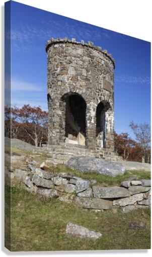 Mt. Battie Tower - Camden Hills State Park Maine  Canvas Print