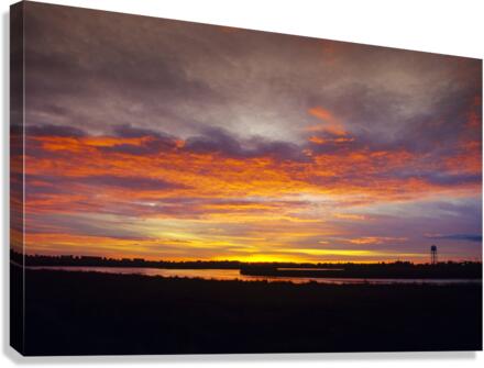 Sunrise - Hampton Beach New Hampshire  Canvas Print