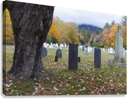 Kinsman Cemetery - Easton New Hampshire USA  Canvas Print