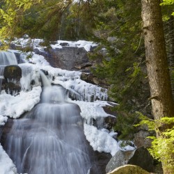 Georgiana Falls - Franconia Notch State Park New Hampshire