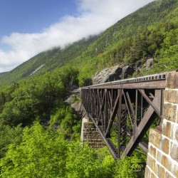Willey Brook Trestle - Crawford Notch New Hampshire