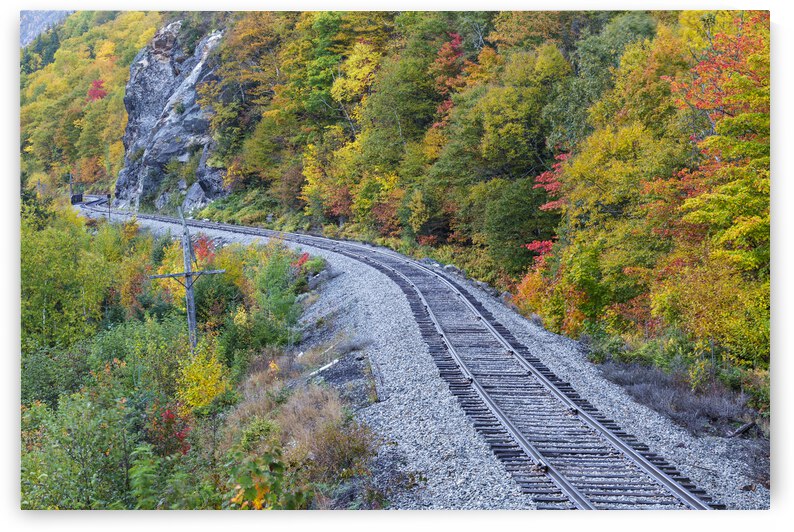 Maine Central Railroad - Harts Location New Hampshire by ScenicNH Photography