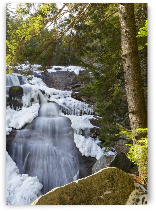 Georgiana Falls - Franconia Notch State Park New Hampshire by ScenicNH Photography