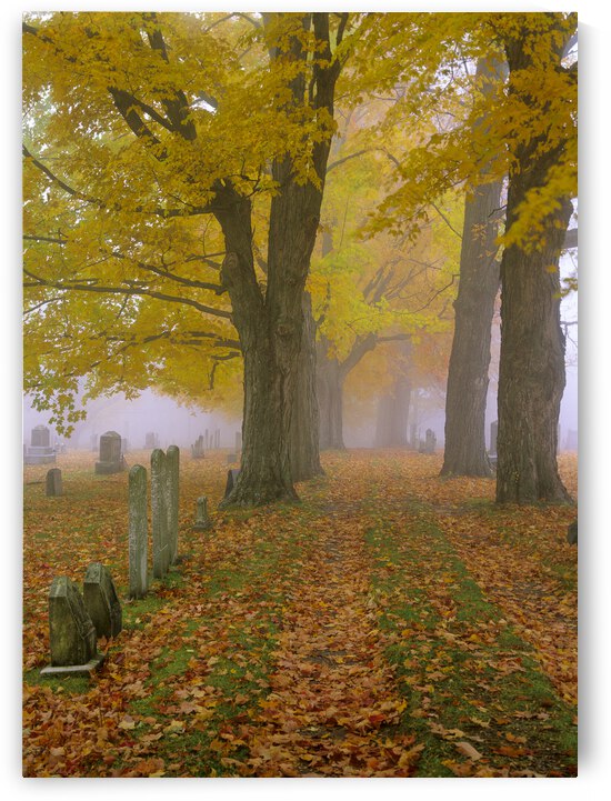 Greenlawn Cemetery - Mount Vernon New Hampshire by ScenicNH Photography