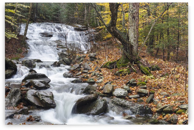 Stark Falls - North Woodstock New Hampshire by ScenicNH Photography