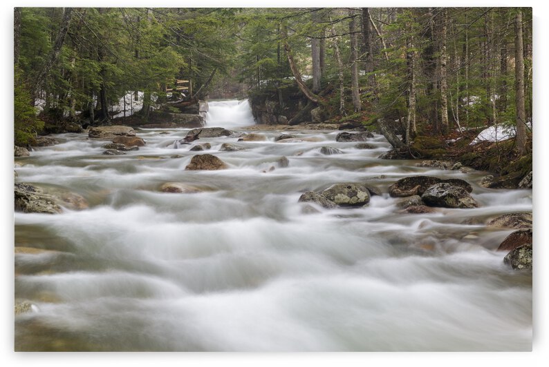 The Baby Flume - Franconia Notch State Park New Hampshire by ScenicNH Photography