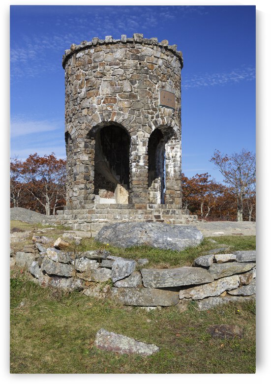 Mt. Battie Tower - Camden Hills State Park Maine by ScenicNH Photography