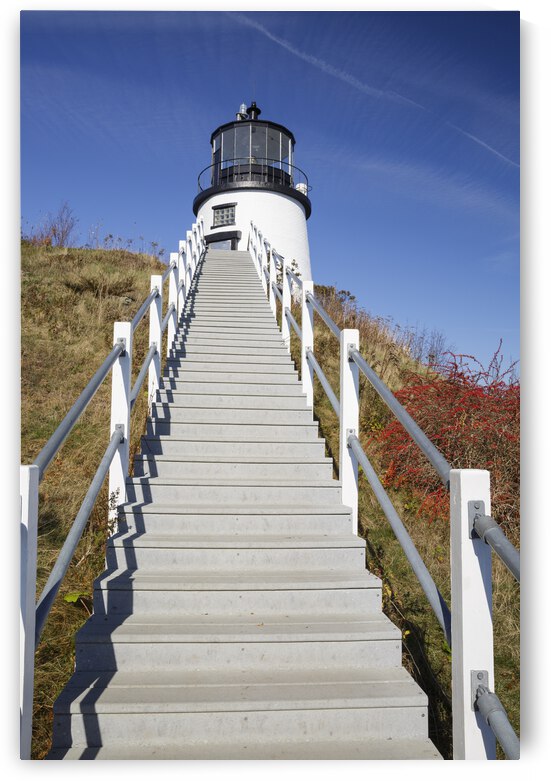 Owls Head Light - Owls Head Maine by ScenicNH Photography