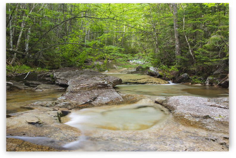 Crystal Brook - Pemigewasset Wilderness New Hampshire by ScenicNH Photography