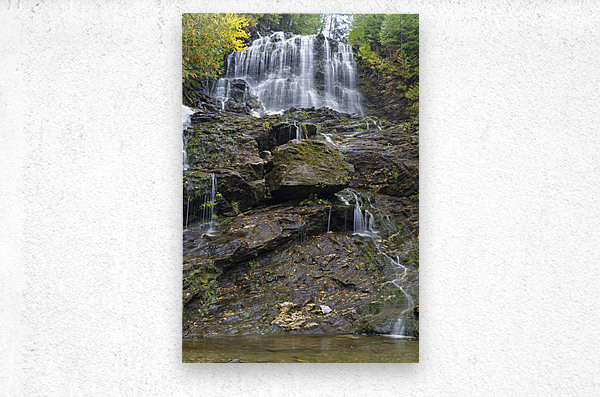 Beaver Brook Falls Natural Area - Colebrook New Hampshire  Metal print