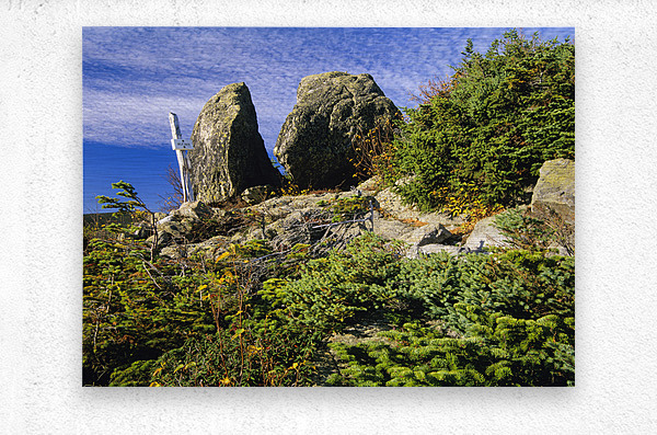 Boott Spur Trail - Mount Washington New Hampshire   Metal print