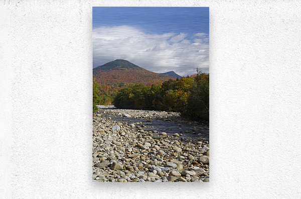 East Branch of the Pemigewasset River - Lincoln New Hampshire  Metal print