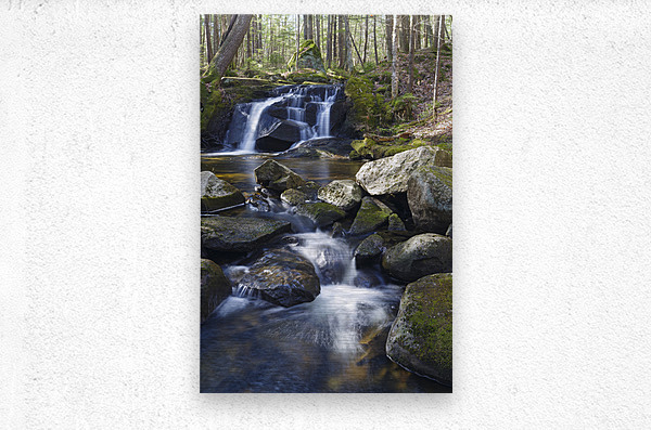 Crooked Brook - North Woodstock New Hampshire  Metal print