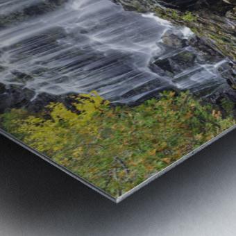 Beaver Brook Falls Natural Area - Colebrook New Hampshire Metal print