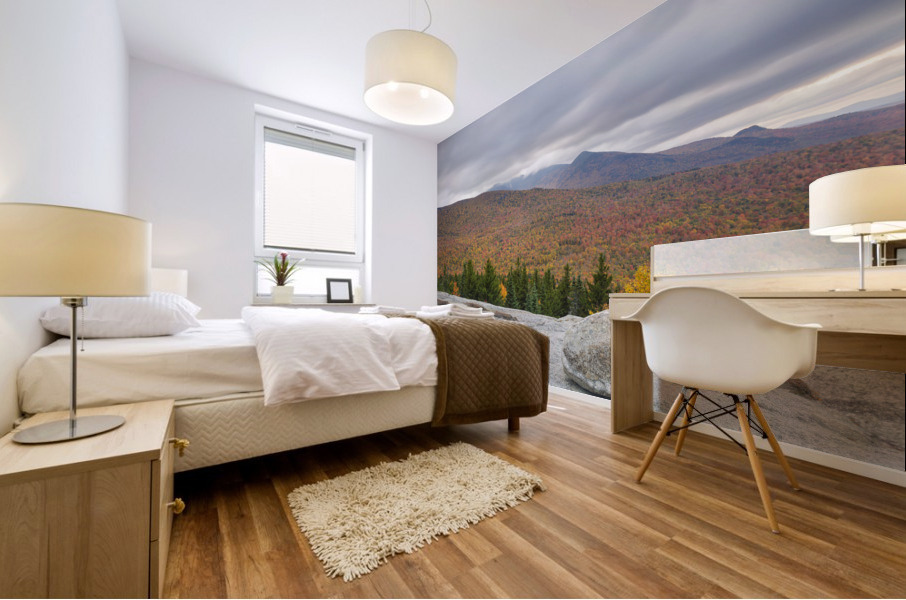 Middle Sugarloaf Mountain - Bethlehem New Hampshire  Mural print