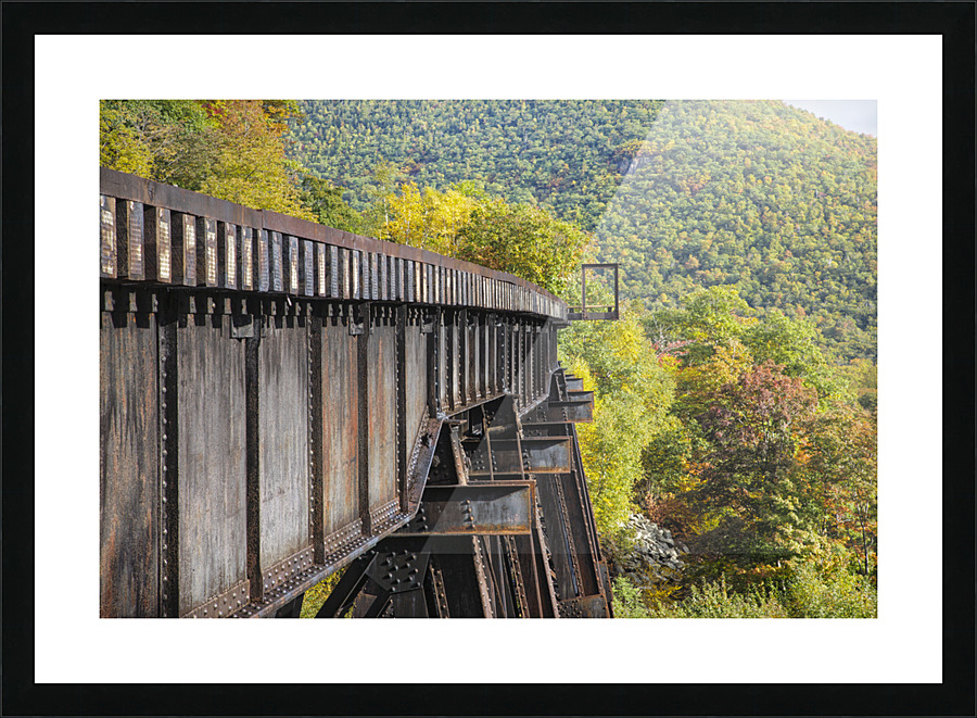 Maine Central Railroad - Harts Location New Hampshire Picture Frame print