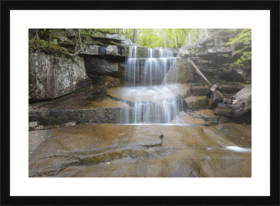 Champney Falls - Albany New Hampshire Frame print