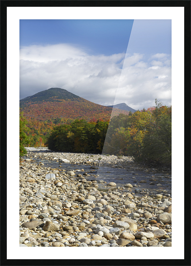 East Branch of the Pemigewasset River - Lincoln New Hampshire  Framed Print Print