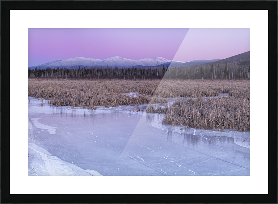 Presidential Range - Pondicherry Wildlife Refuge White Mountains Impression et Cadre photo