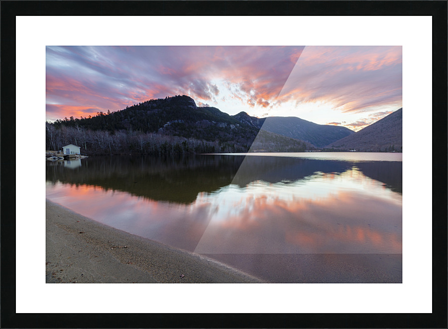 Echo Lake - Franconia Notch New Hampshire Frame print