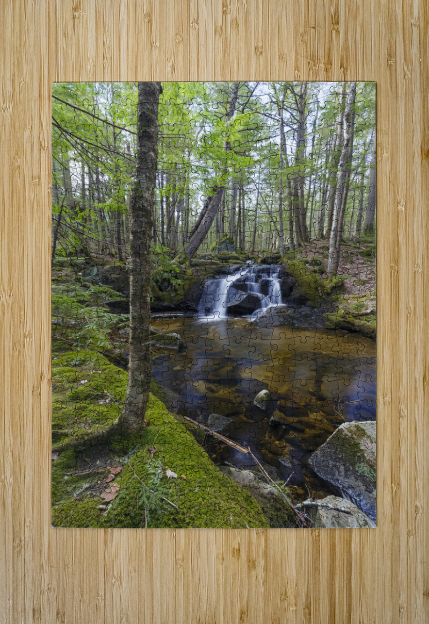 Crooked Brook - North Woodstock New Hampshire  HD Metal print with Floating Frame on Back
