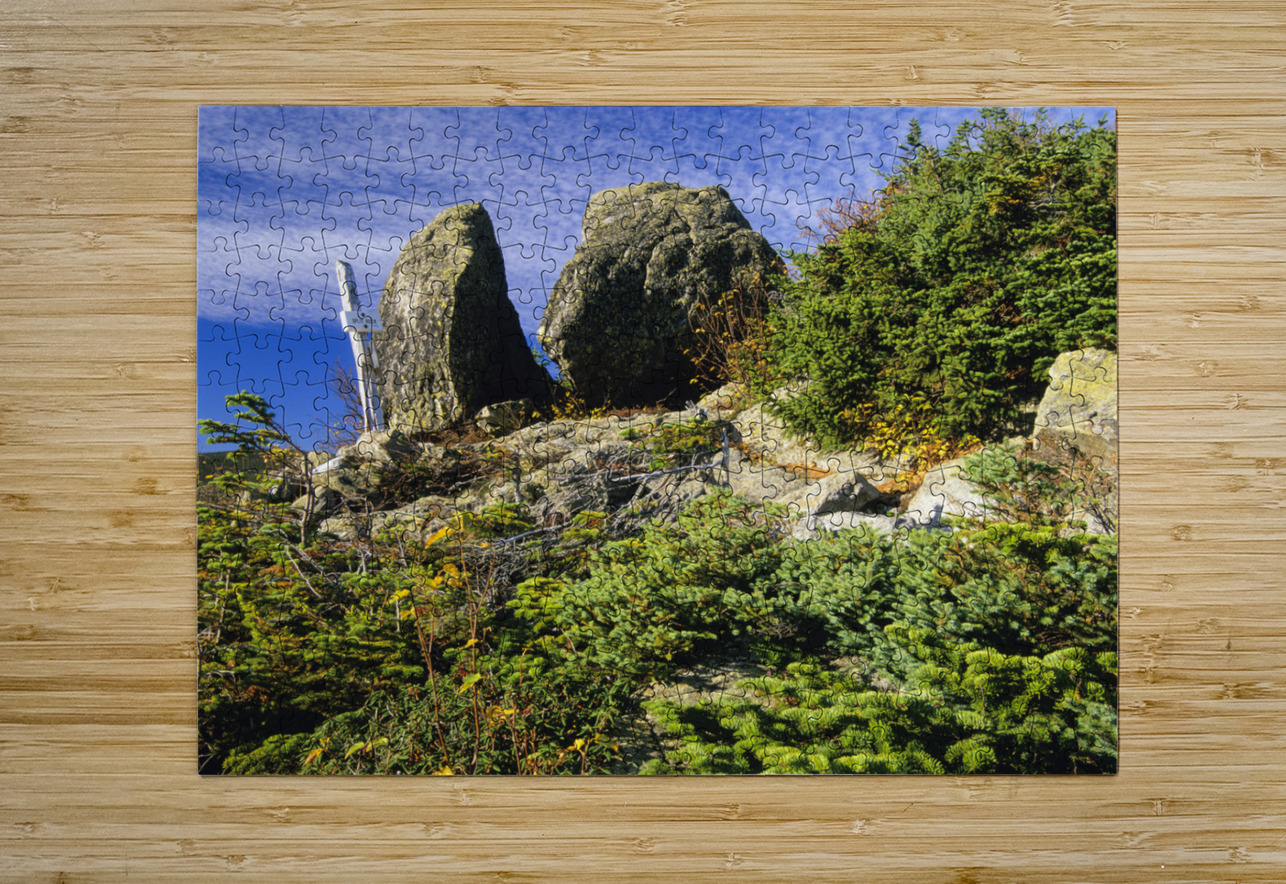 Boott Spur Trail - Mount Washington New Hampshire   HD Metal print with Floating Frame on Back