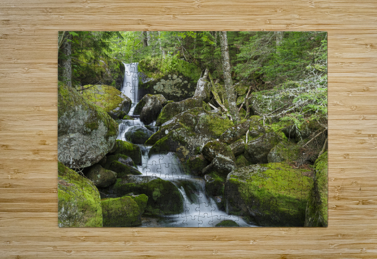 Cold Brook - Low and Burbanks Grant New Hampshire  HD Metal print with Floating Frame on Back