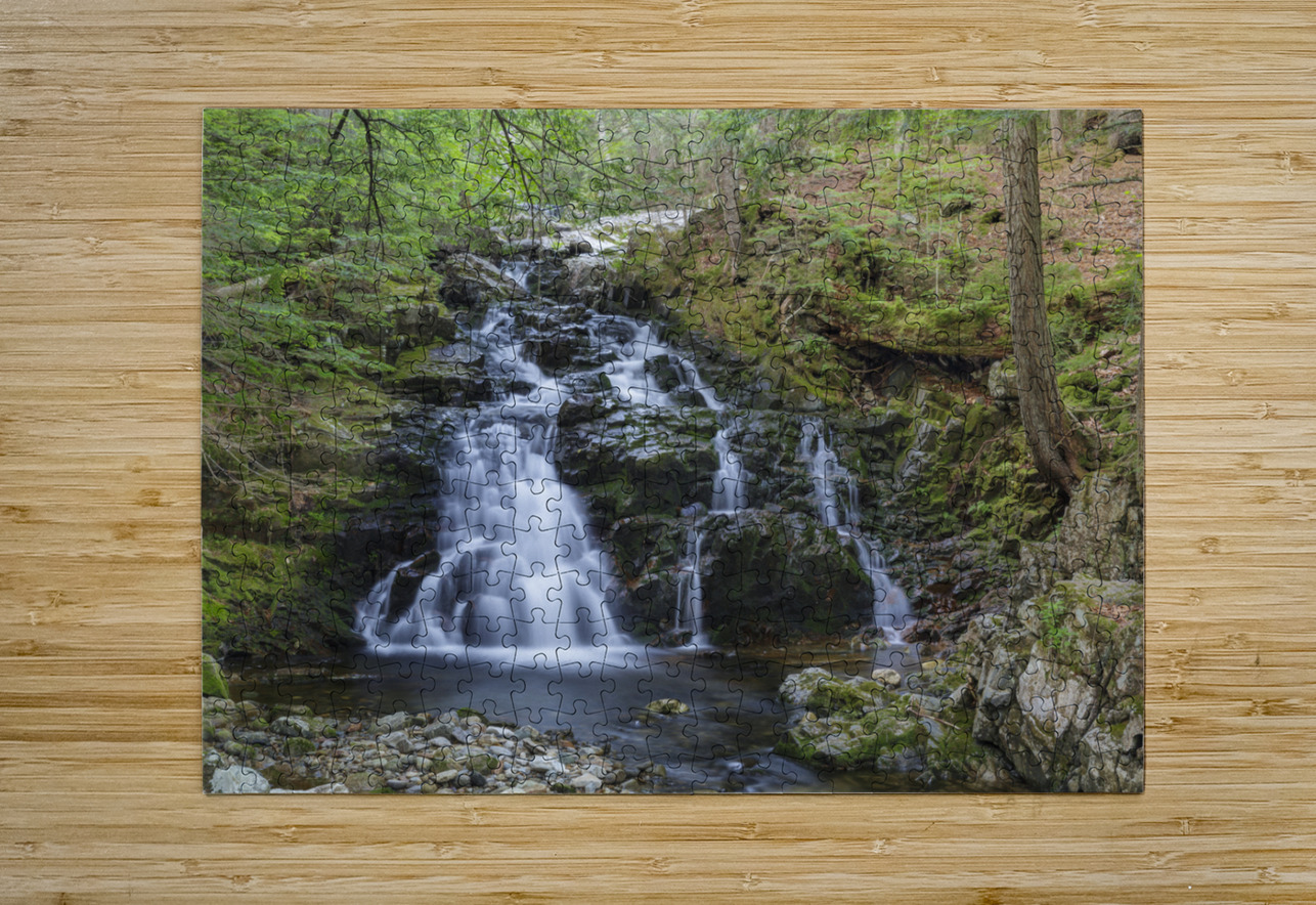 Gordon Fall - Randolph New Hampshire  ScenicNH Photography Puzzle printing