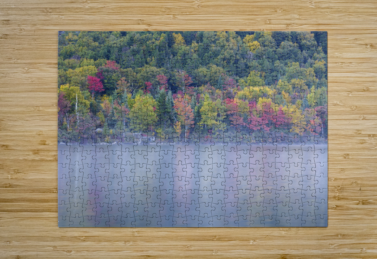 Echo Lake - Franconia Notch New Hampshire  HD Metal print with Floating Frame on Back