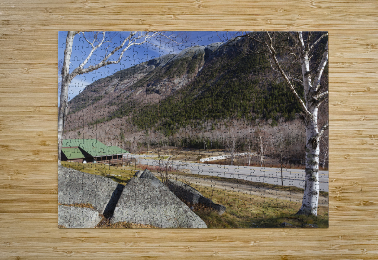 Crawford Notch State Park - White Mountains New Hampshire  HD Metal print with Floating Frame on Back