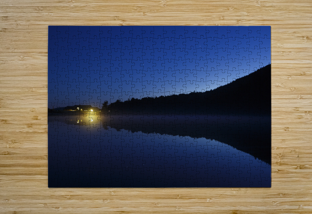 Saco Lake - White Mountain National Forest New Hampshire USA ScenicNH Photography Puzzle printing