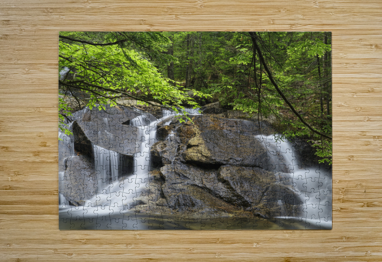 Bearcamp River - Sandwich Notch New Hampshire  HD Metal print with Floating Frame on Back