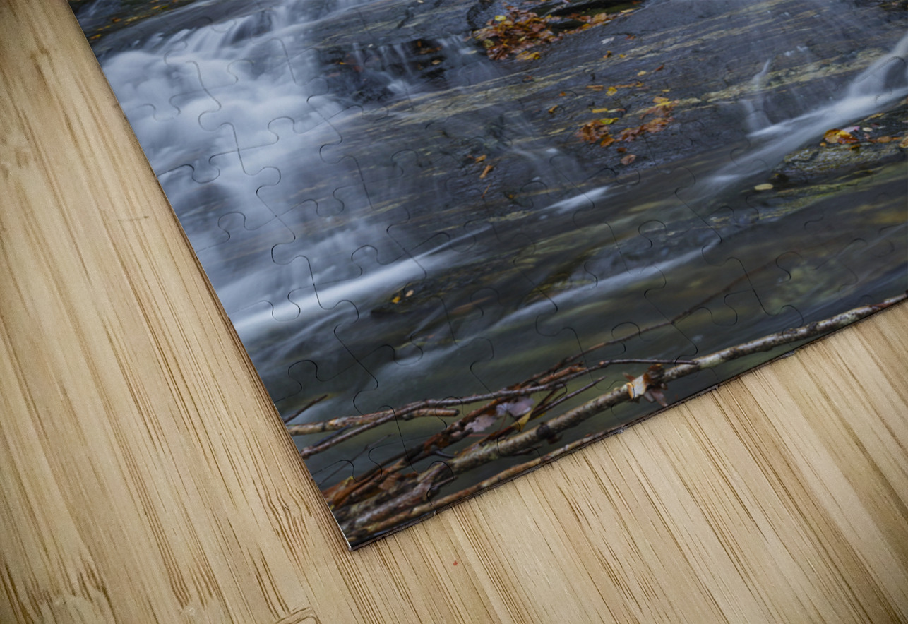 Beaver Brook Cascades - Kinsman Notch New Hampshire HD Sublimation Metal print