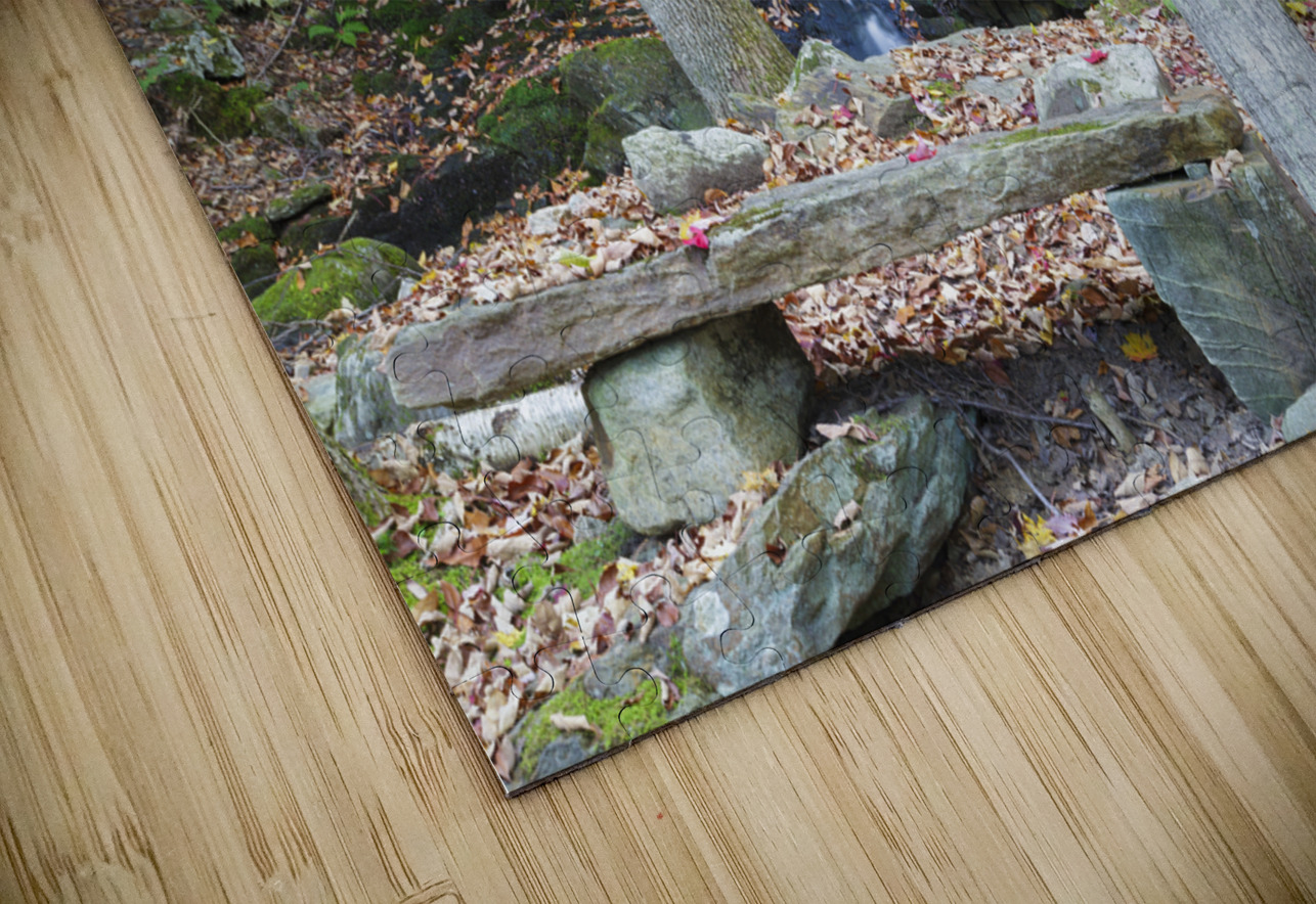 Rollo Fall - Randolph New Hampshire ScenicNH Photography Puzzle