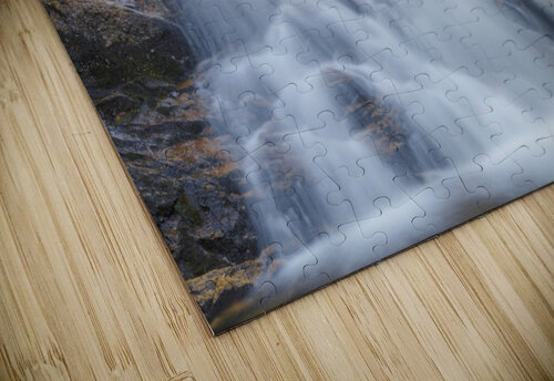 Birch Island Brook Falls - Lincoln New Hampshire jigsaw puzzle
