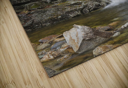 Gibbs Brook - White Mountains New Hampshire  ScenicNH Photography puzzle