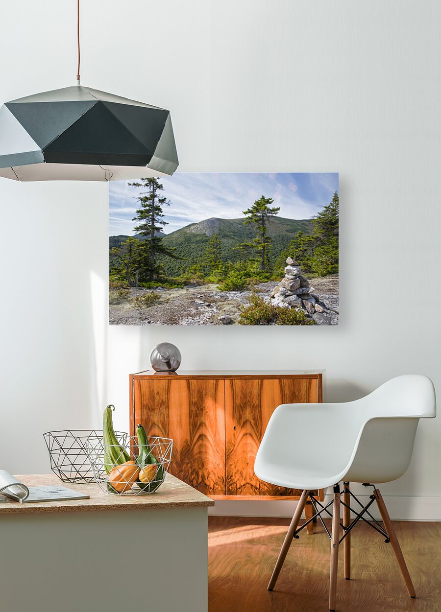 Bicknell Ridge Trail - White Mountains New Hampshire  HD Metal print with Floating Frame on Back