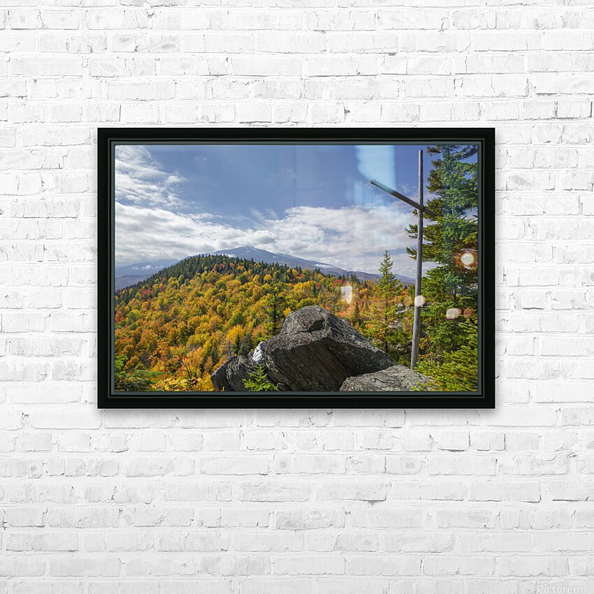 Chapel Rock - Pine Mountain New Hampshire HD Sublimation Metal print with Decorating Float Frame (BOX)