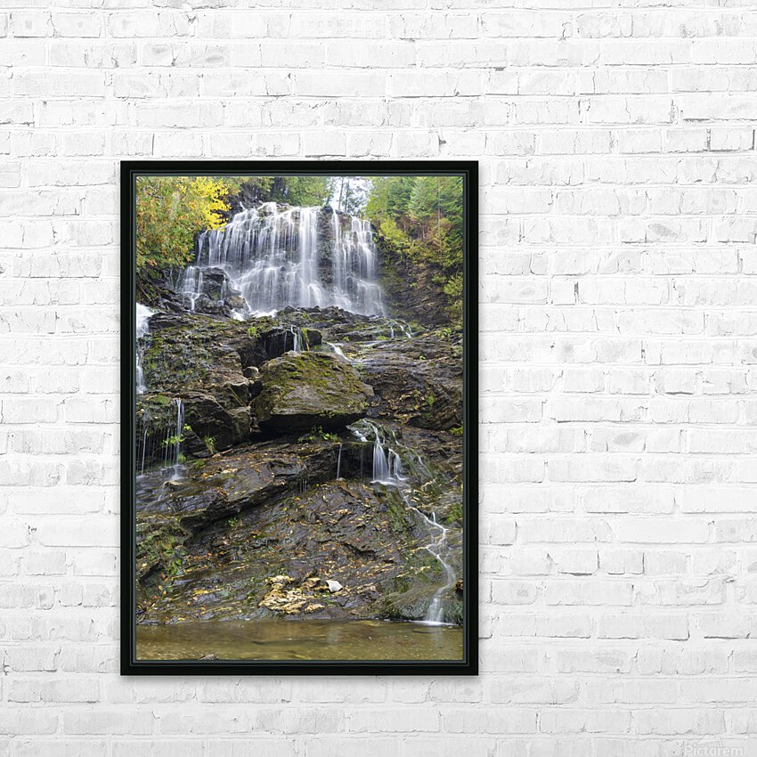 Beaver Brook Falls Natural Area - Colebrook New Hampshire HD Sublimation Metal print with Decorating Float Frame (BOX)