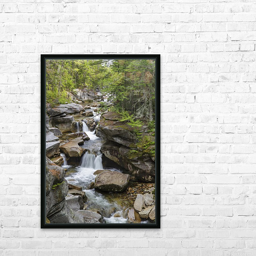 Middle Ammonoosuc Falls - Crawfords Purchase New Hampshire  HD Sublimation Metal print with Decorating Float Frame (BOX)