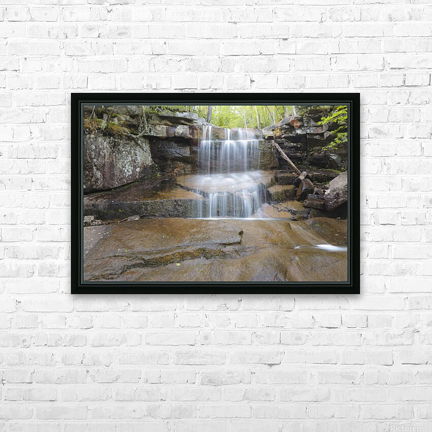 Champney Falls - Albany New Hampshire HD Sublimation Metal print with Decorating Float Frame (BOX)