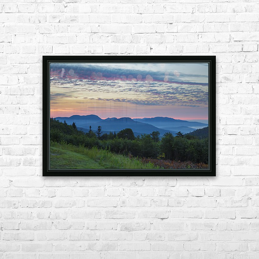 C.L. Graham Wangan Grounds Scenic Overlook - Kancamagus Highway HD Sublimation Metal print with Decorating Float Frame (BOX)