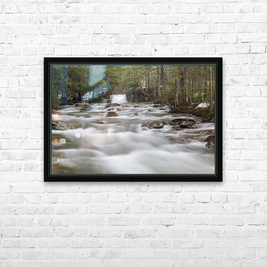 The Baby Flume - Franconia Notch State Park New Hampshire HD Sublimation Metal print with Decorating Float Frame (BOX)