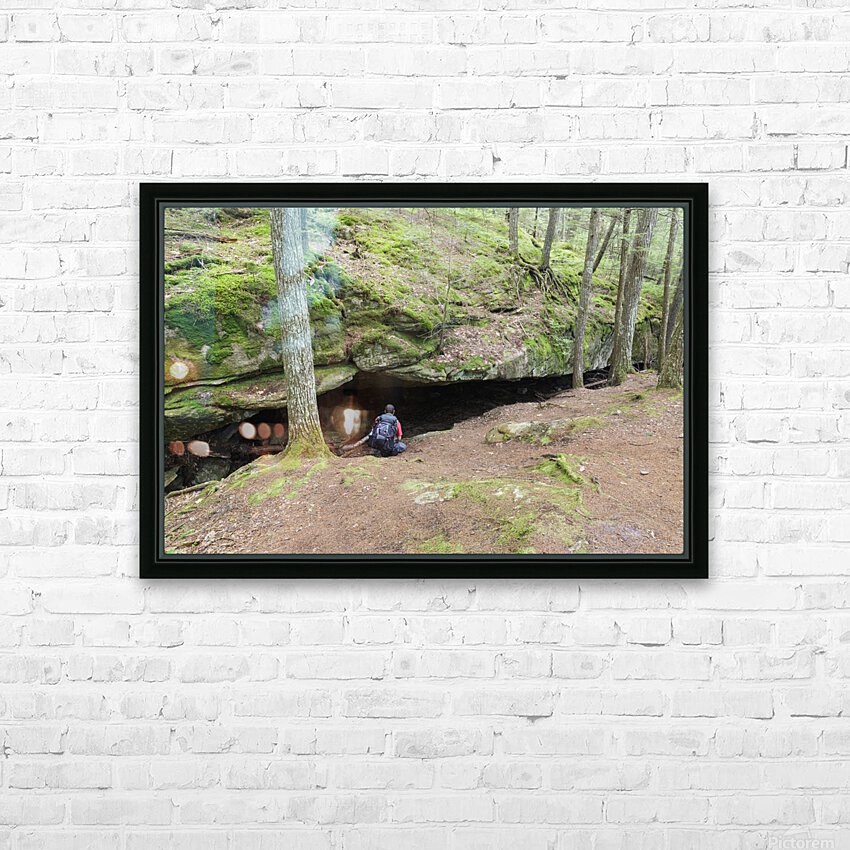 Cow Cave - Sandwich Notch New Hampshire HD Sublimation Metal print with Decorating Float Frame (BOX)