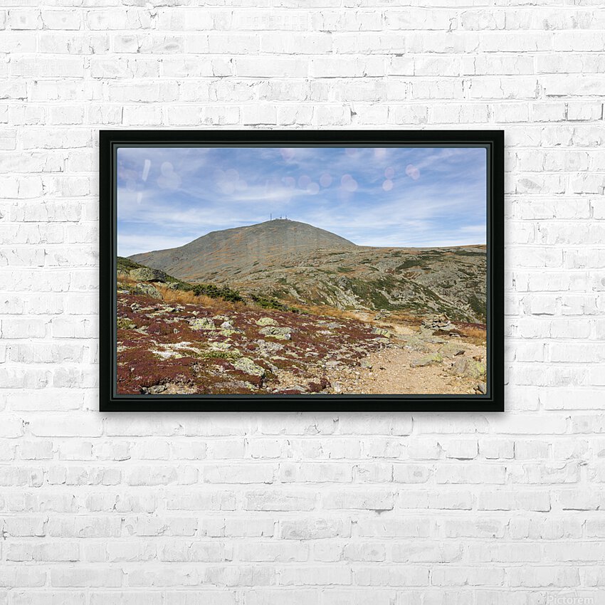 Crawford Path - Mt Washington New Hampshire HD Sublimation Metal print with Decorating Float Frame (BOX)