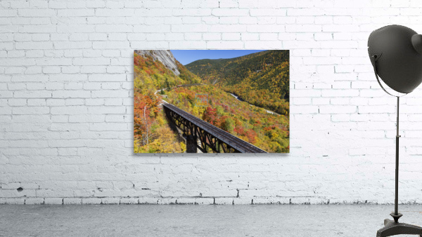 Willey Brook Trestle - White Mountains New Hampshire by ScenicNH Photography