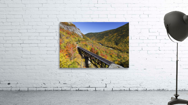 Willey Brook Trestle - Harts Location New Hampshire by ScenicNH Photography