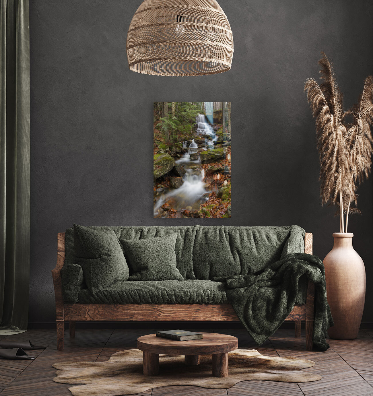 Rollo Fall - Randolph New Hampshire Reproduction