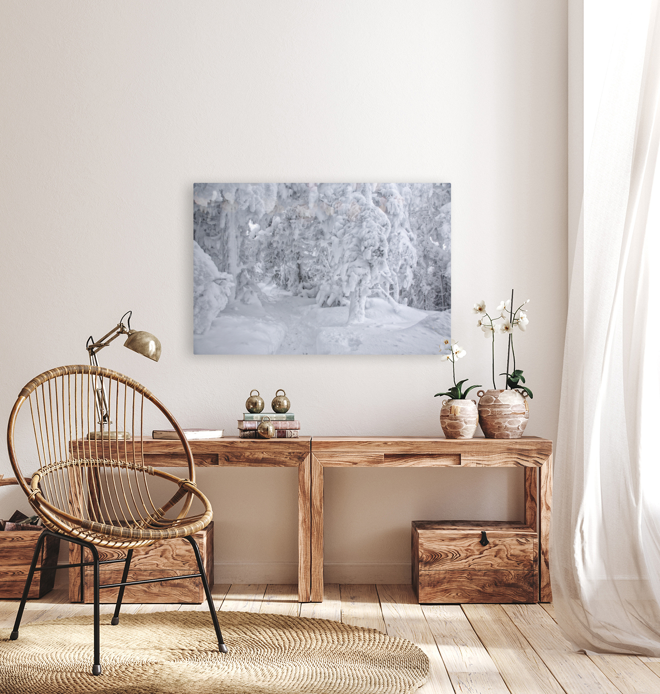 Franconia Notch State Park - Kinsman Ridge Trail Reproduction